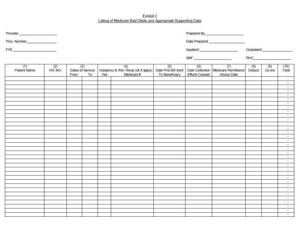 CMS-339, Exhibit 5 form