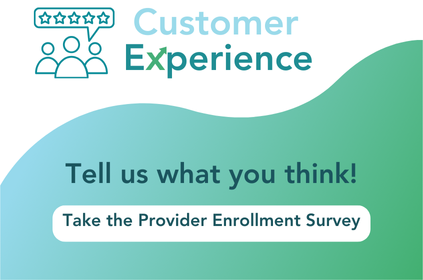 Take the Provider Enrollment Survey